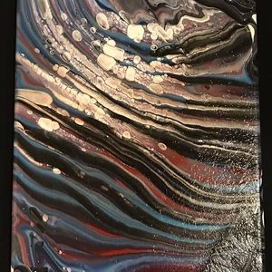 8x10 Acrylic Flow Art